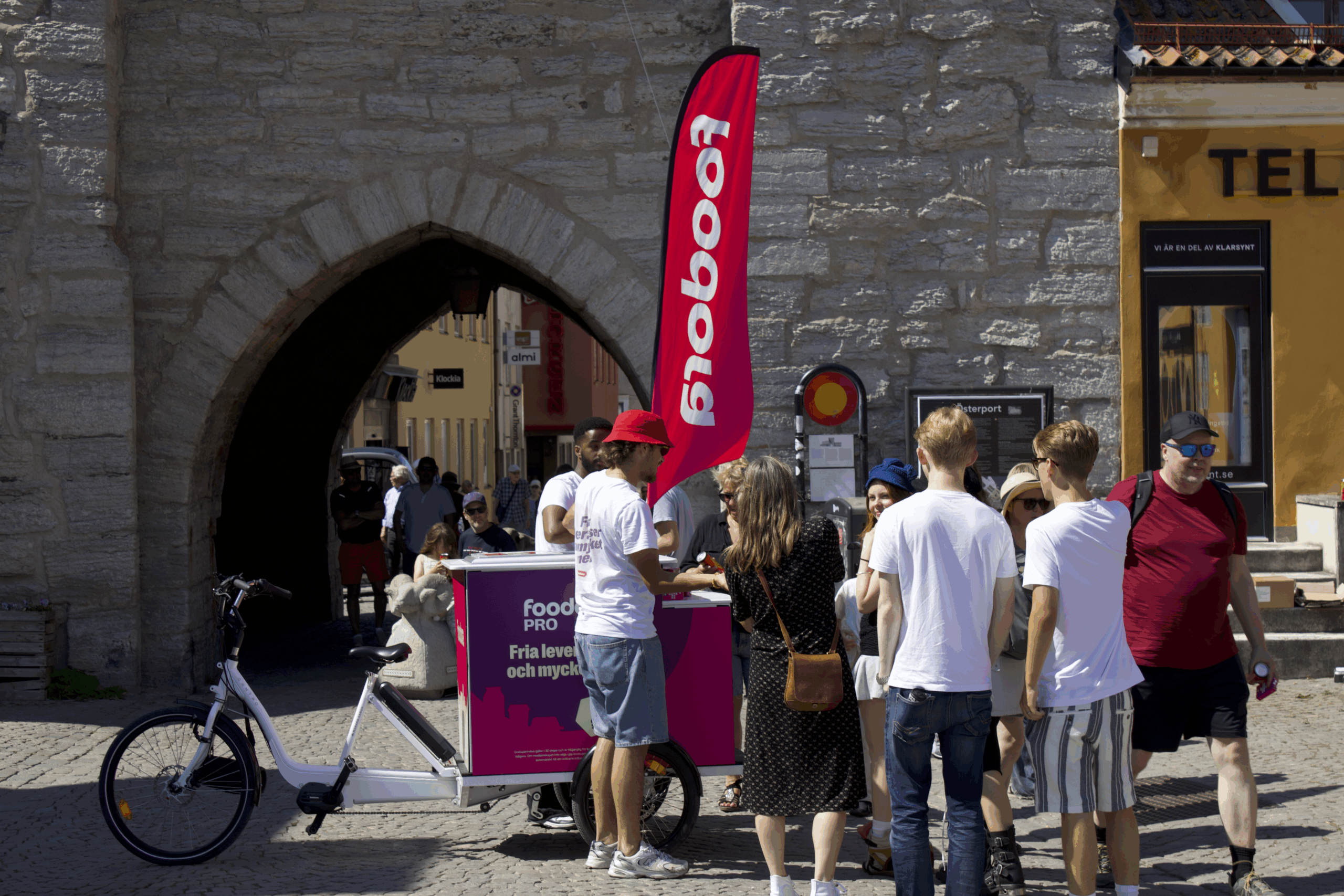 Foodora i Visby
